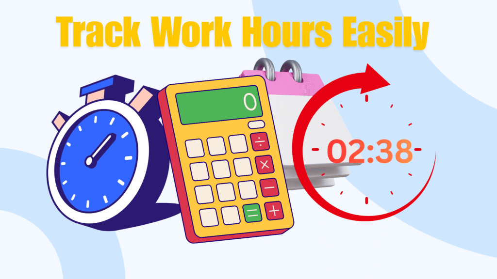 Keep track of work hours